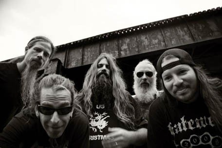 Lamb Of God (Randy Blythe is bottom left)
