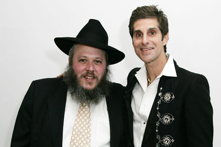 Perry Farrell and a Rabbi