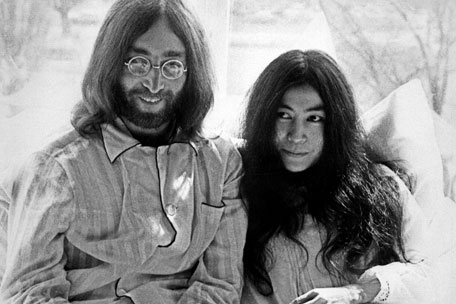 John Lennon and Yoko Ono