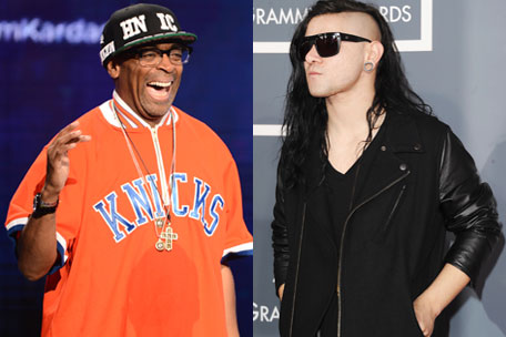 Spike Lee and Skrillex Spike Lee and Skrillex