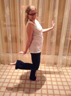 This one's great for showing off your "I'm drowning my baggage sorrows in unlimited white whine sangria at brunch" bloat.