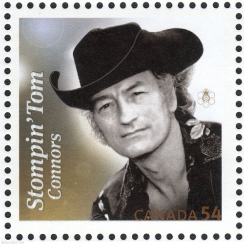 Stompin' Tom Connors postage stamp