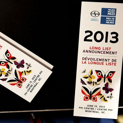 Polaris Music Prize 2013 Long List