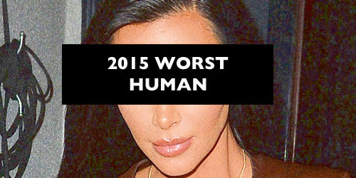 Vote to determine the worst human