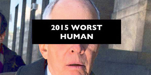 Vote to determine the worst human