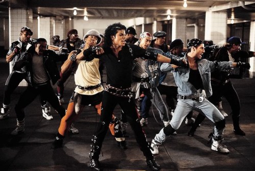 Michael Jackson dance fighting