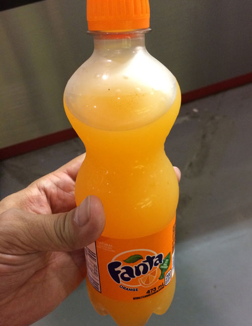 Fanta Orange Soda.