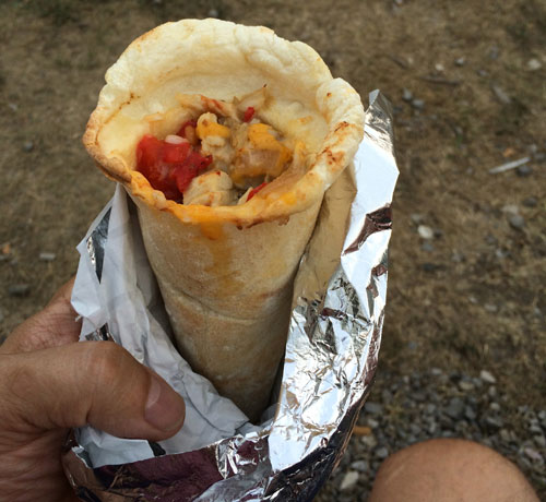 Just Cone It Grilled Chicken Cone.