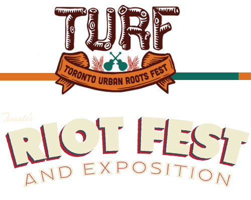 TURF and Riotfest Festivals are both in Toronto this weekend.