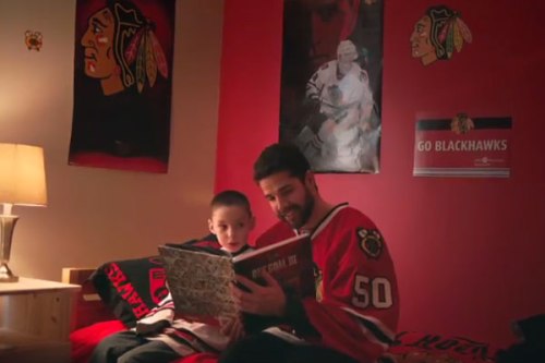 Corey Crawford of the Chicago Blackhawks