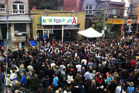 The Tragically Hip in Kensington Market