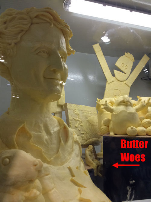 Butter Woes. Churning up the butter with my woes.