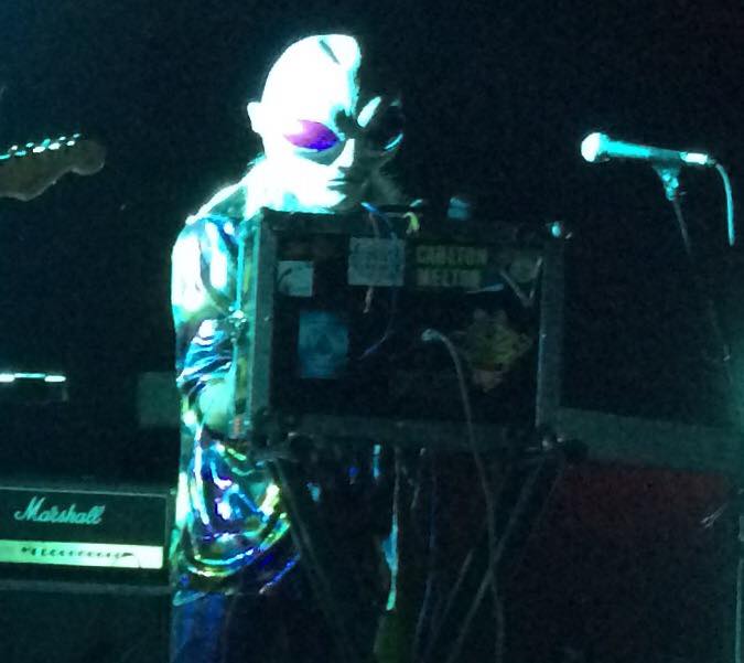 Things got intergalactic when Oresund Space Collective performed.