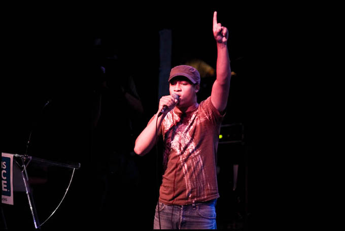 Cadence Weapon at the 2006 Polaris Gala. Photo by Dustin Rabin.