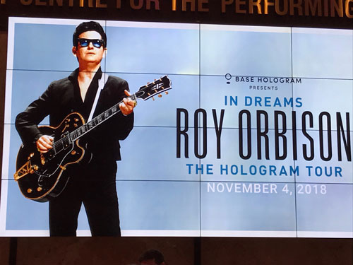 Roy Orbison In Dreams hologram show